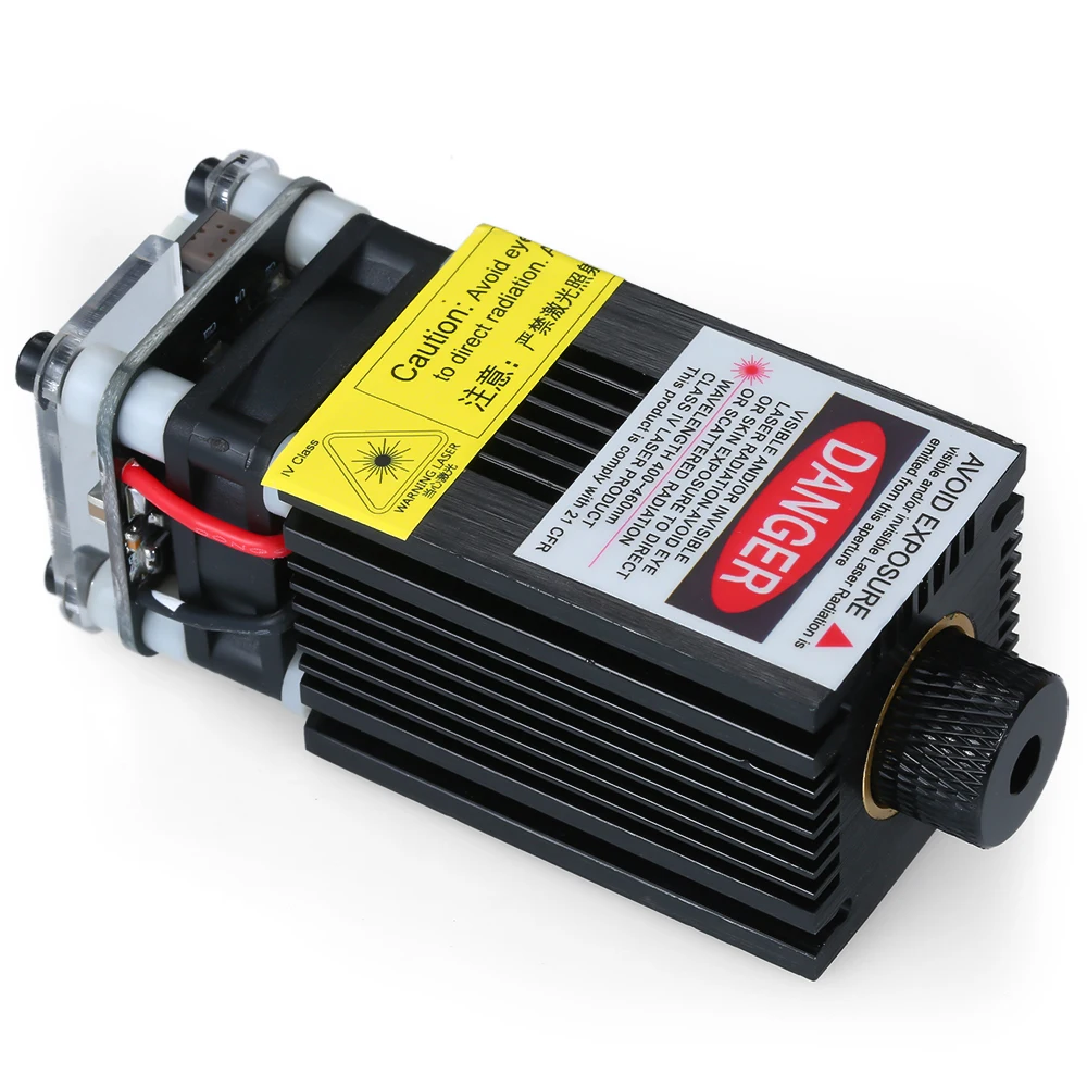 5500mW EleksMaker 405-445NM синий лазерный модуль 2,54-3 P ttl/PWM модуляция для DIY резьба гравировка машина гравер аксессуар
