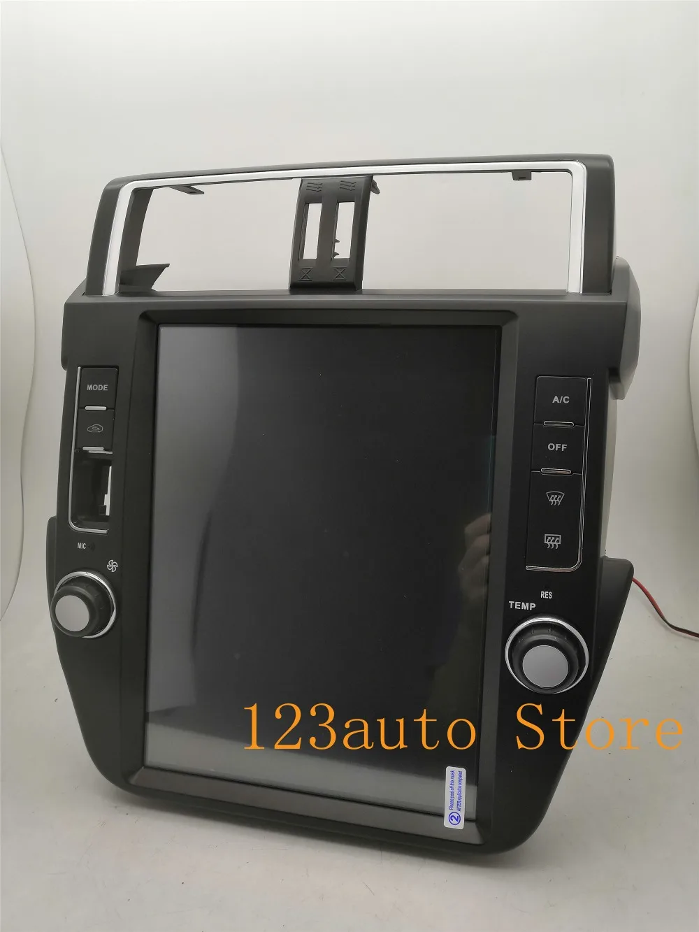 12,1 дюймов вертикальный Tesla стиль Android 8,1 Авто DVD gps PX6 ips для TOYOTA Land Cruiser Prado 150 радио
