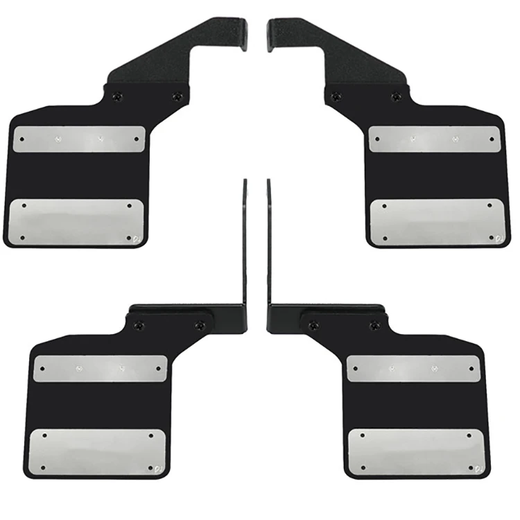 

New Bracket Metal Fixing Bracket For Trx4 Trx-4 Type B Metal Label for Land Rover Defender Trx4 Trx-4 D110 Rubber Mudguard