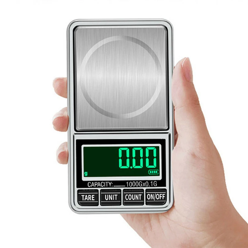 

Hot Mini Precisio0/0.1G Pocket Digital Scales for Gold Bijoux Sterling Jewelry Weight Balance Gram Electronic Scales