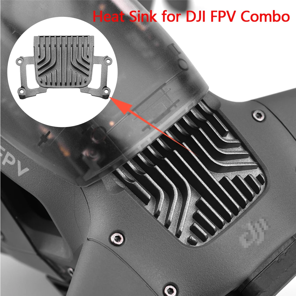 

Heat Sink for DJI FPV Combo Drone ESC Heat Sink Bracket Repair Spare Parts Replacement for DJI FPV Combo Accessories