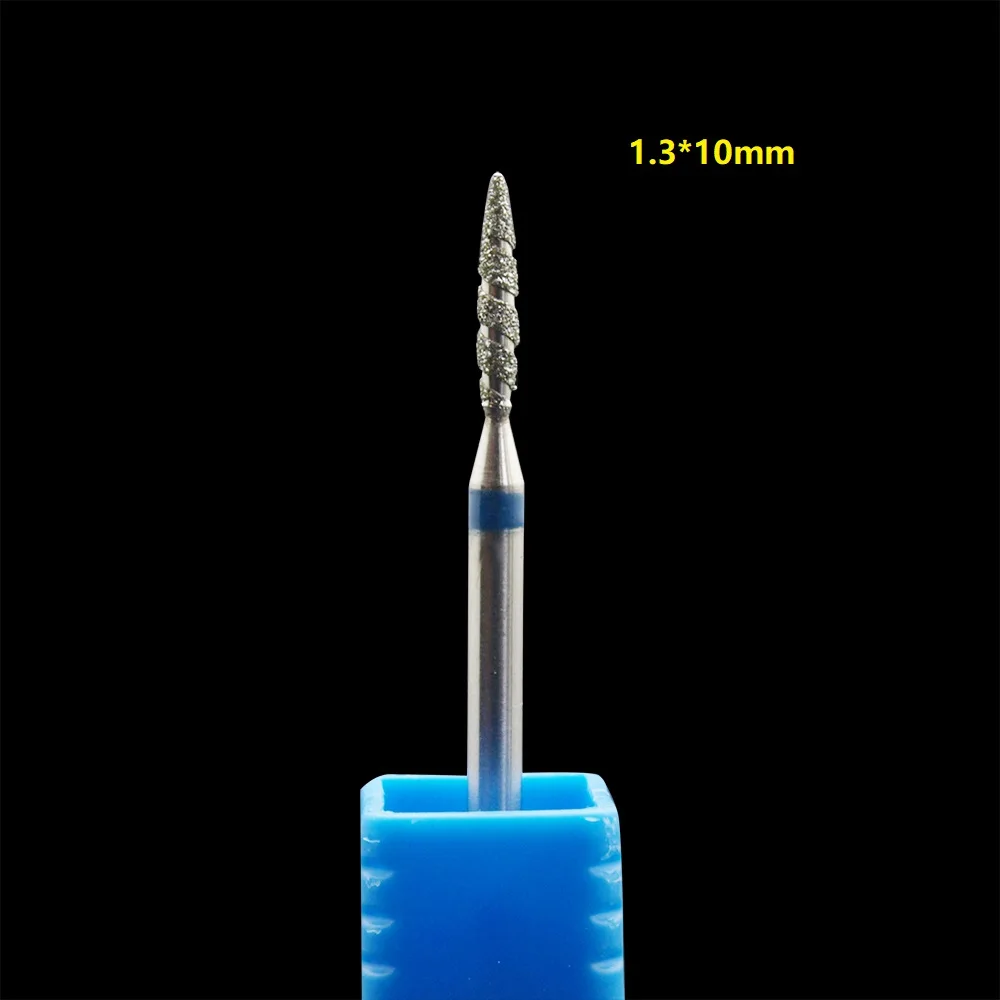 5 Type Diamond Nail Drill Milling Cutter for Manicure Rotary Drill Bits Grinder Burr Cuticle Clean Nail Accessory Tool