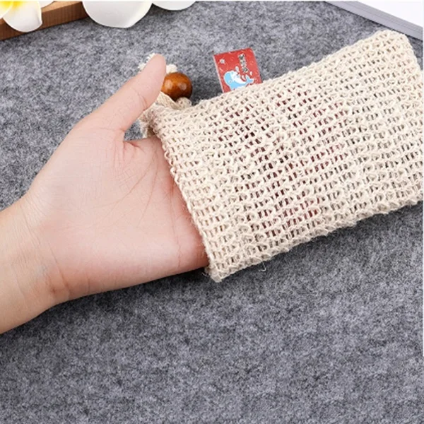 

5 Pack Exfoliating Soap Bag Natural Soap Saver