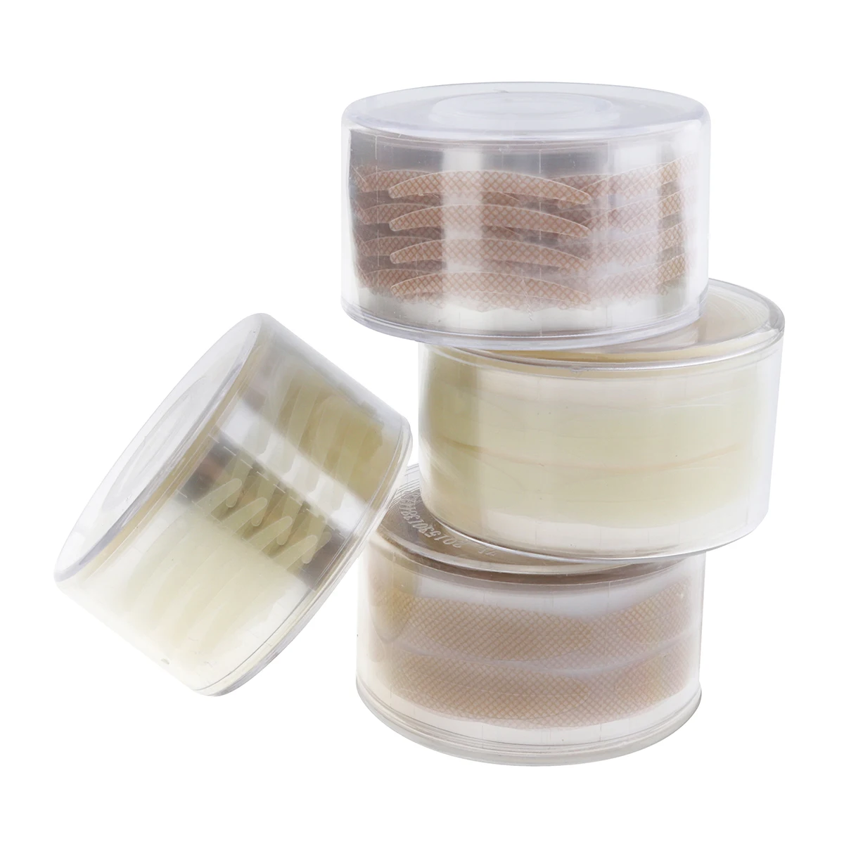 600 шт. S/L для мелких предметов косметики серого и бежевого цвета полоса век с