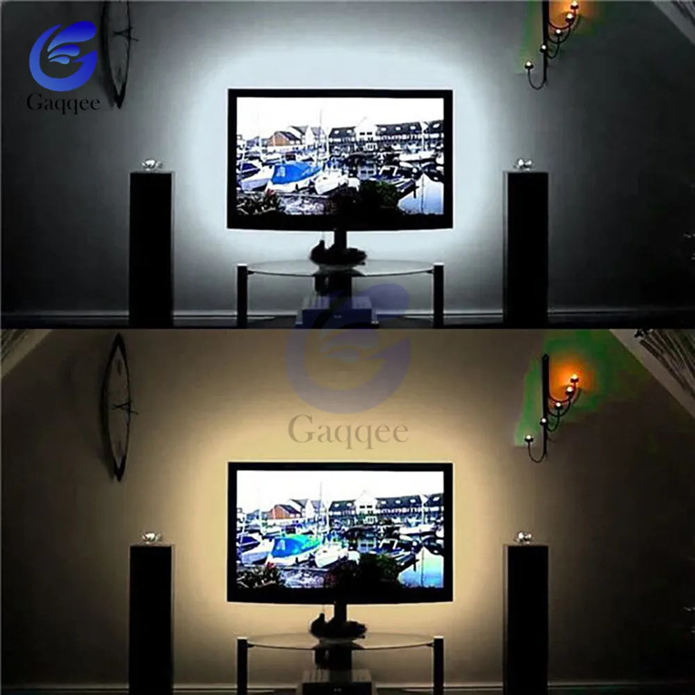 Светодиодный светильник для ТВ 50 мм 2835SMD RGB светодиодная лента HD неоновая
