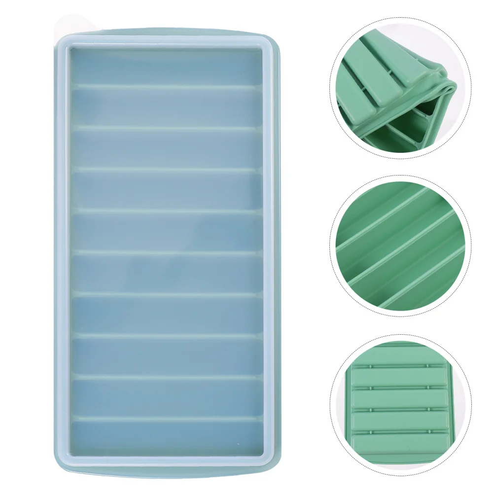 

1Pc Bar Design Ice Cube Tray DIY Ice Cube Mold Silicone Ice Mold with Lid
