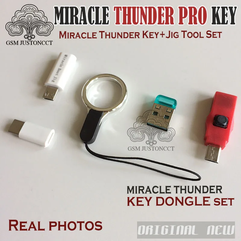 100% оригинальный ключ miracle/miracle thunder pro dongle вместо чудесной коробки и ключа
