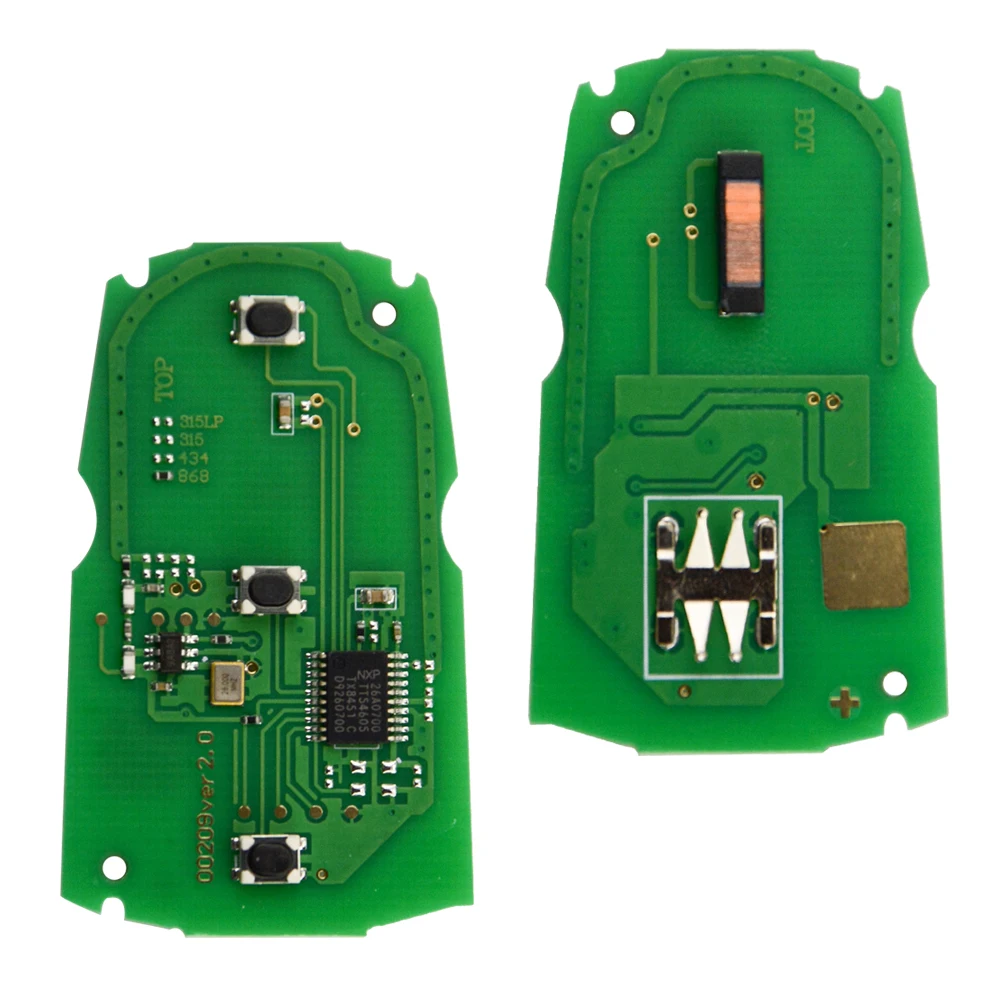 OkeyTech для BMW 1/3/5/7 серии CAS3 X5 X6 Z4 3 кнопки 315/434/868 МГц PCF7945 стробоскоп аварийное