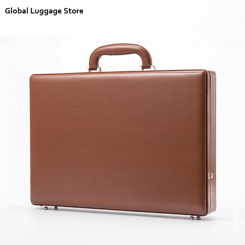 Деловая мужская кожаная сумка мессенджер черный компьютерный бокс для 14 18