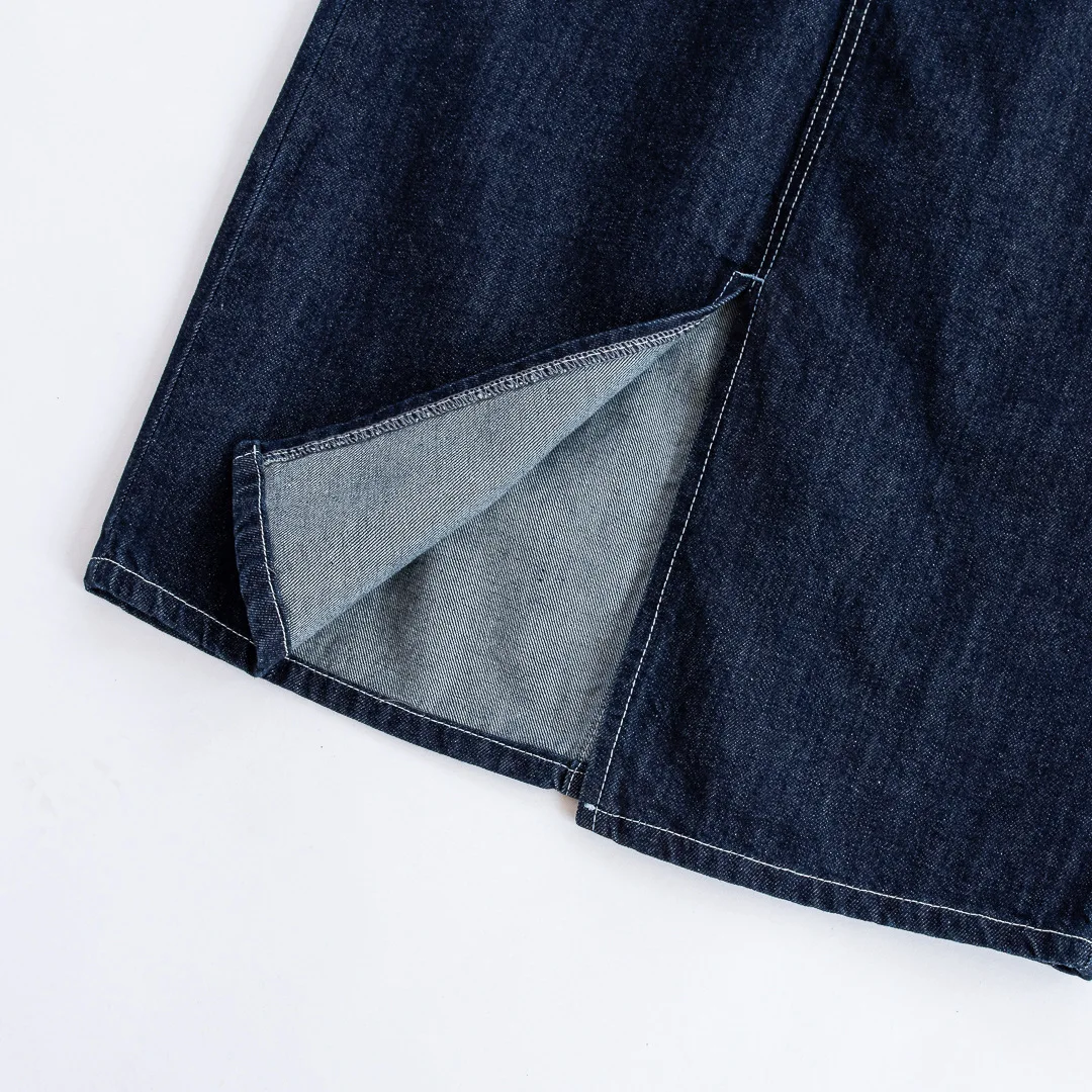 

Sexy Denim Skirts Women Fashion Women Vintage Pocket Saia Ladies High Waist Split Skirt Summer Clothes For Women Female