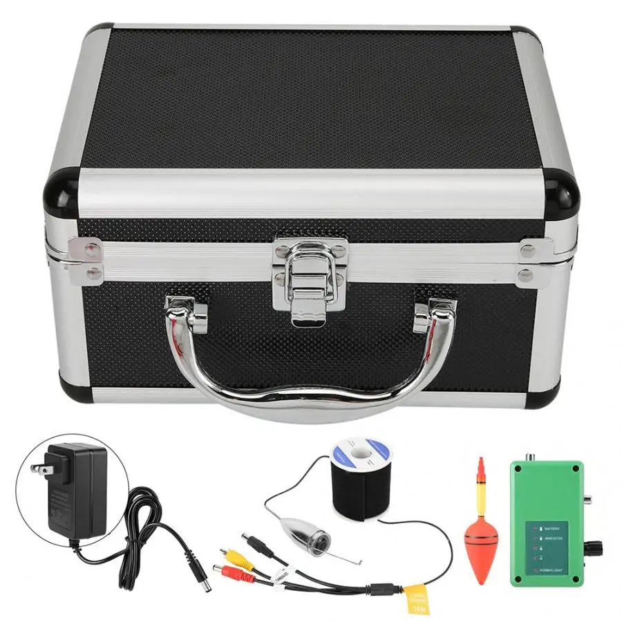 Подводная камера для рыбалки водонепроницаемая с 6 светодиодами 110 240 В