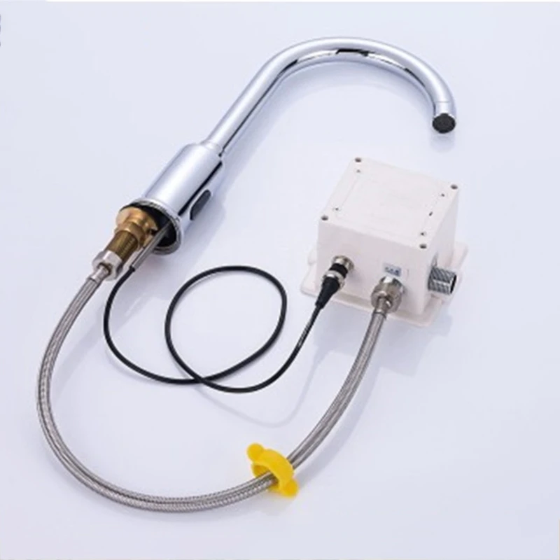 Infrared Induction Faucet Controller Basin Hot and Cold Mixer Sensor Hand Washer AC DC Control Box Accessories 649A | Обустройство