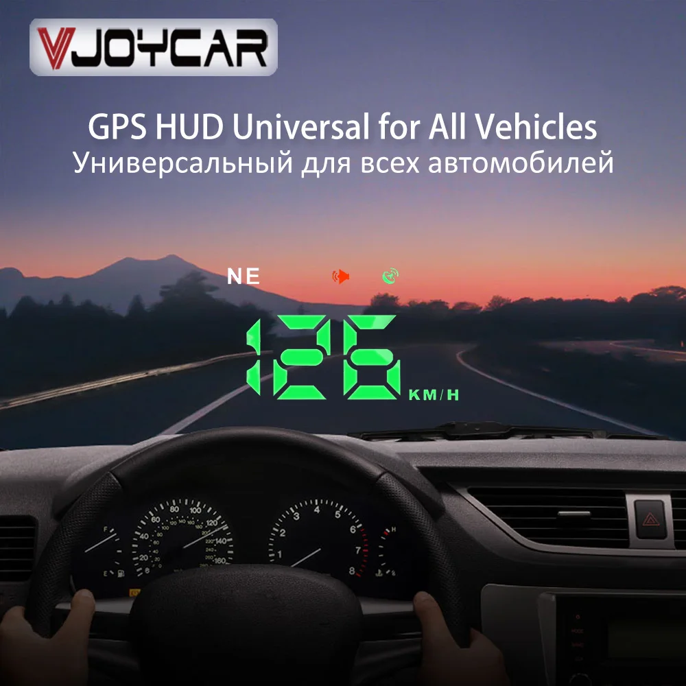 Китай Лучший GPS Hud Дисплей вверх Автомобильный проекционный Спидометр лобовое