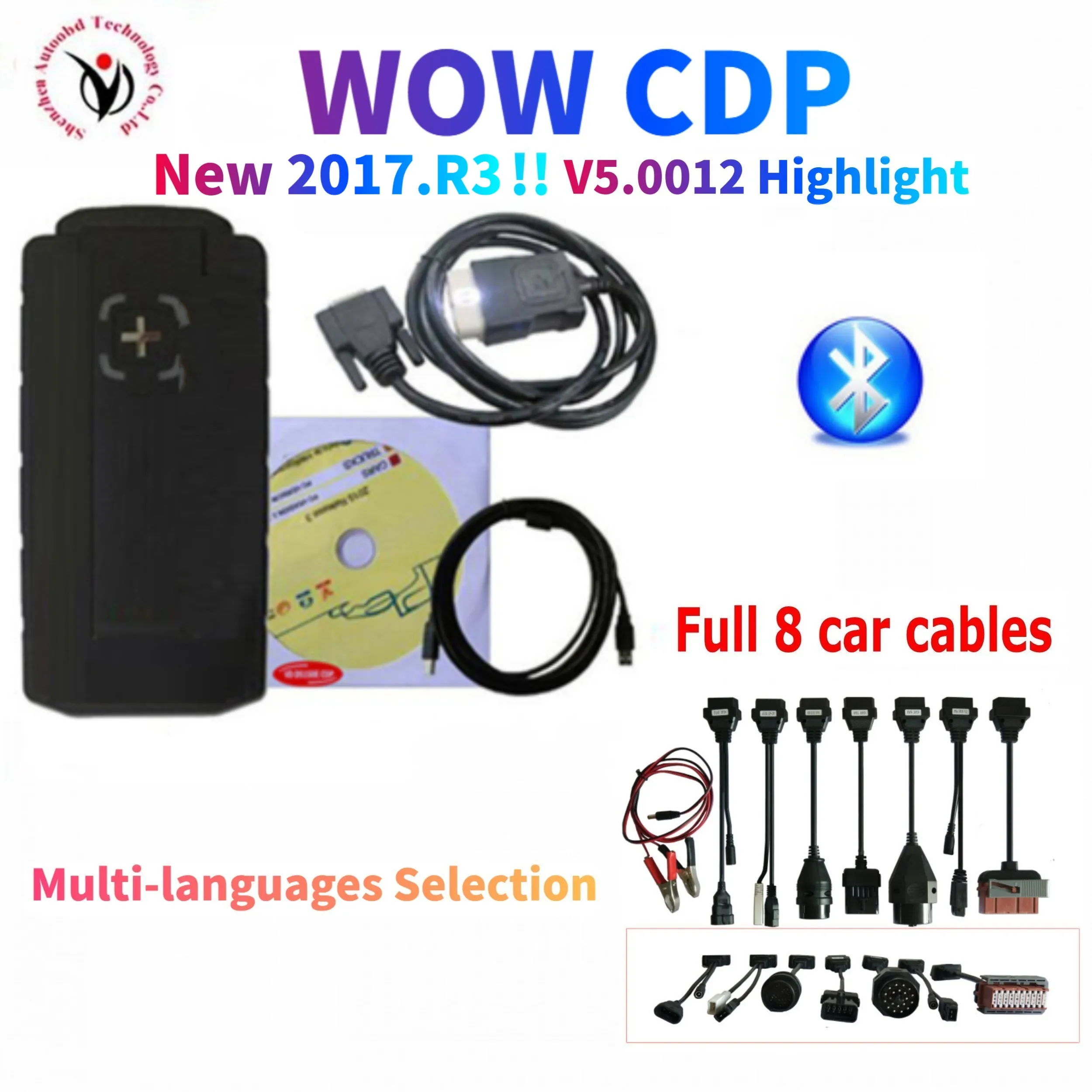 2021 новейший сканер WOW CDP vd ds150e cdp pro plus с bluetooth v5.00812/2017.R3 генератором ключей для delicht