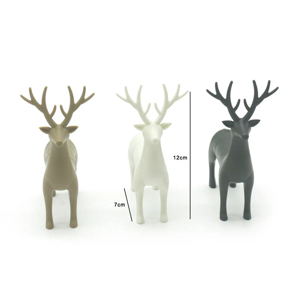 Магнитный олень подходящая игра с деревянным подносом Монтессори сенсорный