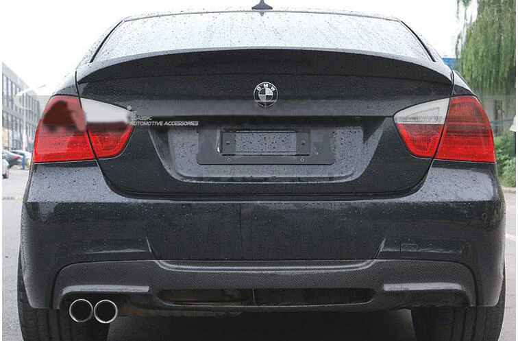 Спойлер для BMW E90 2005-2010 спойлер AC 320i 323i 325i 328i высококачественный из АБС-пластика