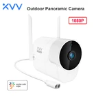 Уличная камера видеонаблюдения Xiaovv, вебкамера панорамная mi c, 1080P, 150 , широкоугольный угол обзора, Wi-Fi, функция ночного видения высокой четкости, подходит для приложения Mi Home