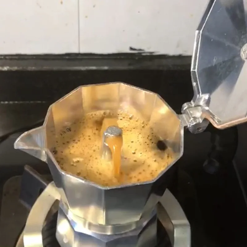 Groot алюминиевый чайник для Moka Pot кофеварка итальянского эспрессо с фильтром