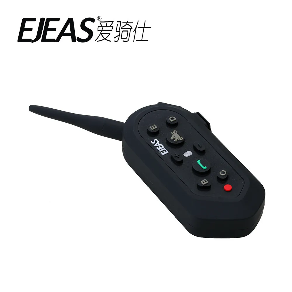 Ejeas E6 BT мотоцикл VOX гарнитура 1200 м шлем для связи переговорные Bluetooth Интерком для 6 гонщиков подходит полный лицо