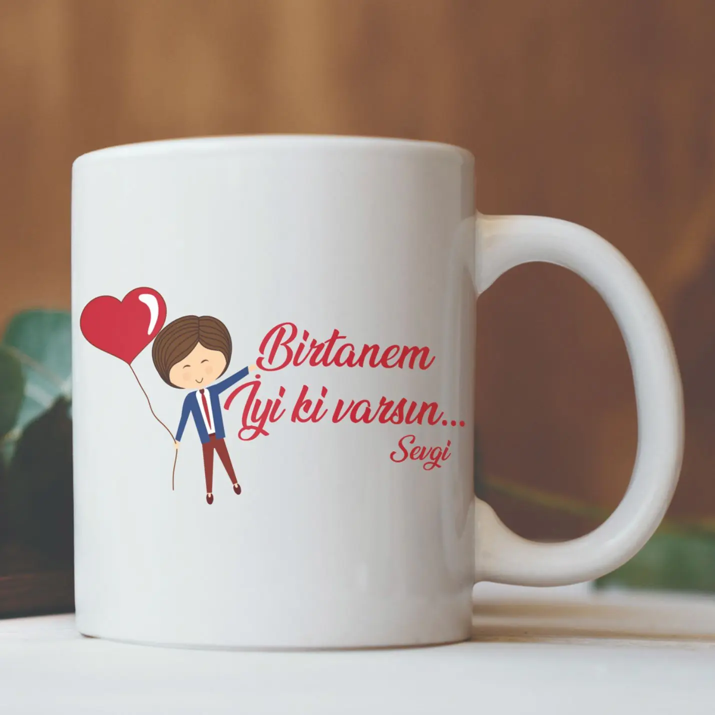 

Personalized Is Varsn in White Mug Cup
