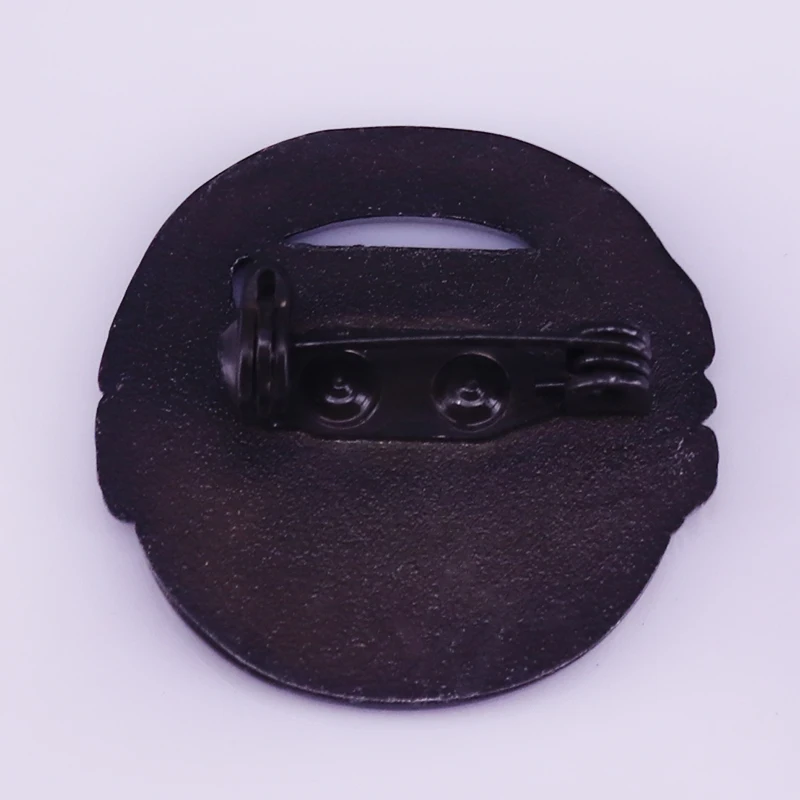 Винтажный черный металлический значок флаг Германии булавка дуб брошка в виде