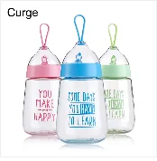 Бренд CURGE BPA Free 600 мл герметичная Спортивная пластиковая бутылка для воды портативная веревка с чайным инсузером дропшиппинг#1123