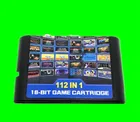 Картридж для SEGA GENESIS MegaDrive, 16-битный игровой картридж 112 в 1 для PAL и NTSC, Прямая поставка