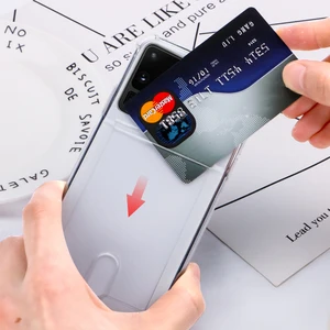 Силиконовый чехол для Samsung S20 Note 20 Ultra S9 S10 Note10 9 Plus S10E A50 A70 A71 A51 A12 A32 A52 A73, прозрачный, с отделением для карт