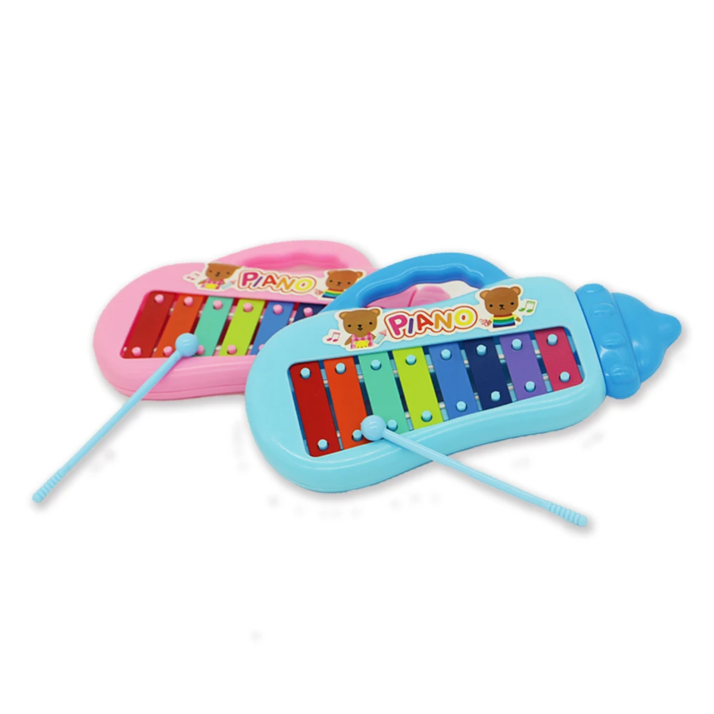 

8-Note Baby Early Musical Instrument Hand Knock Piano Multicolor Xylophon Develop music Toy Learning Education For Children Gift