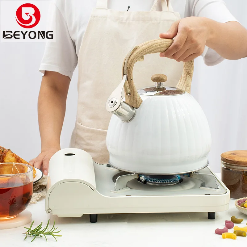 

Electric Whistling Kettle Stainless Steel Chinese Stovetop Kettle Gas Eco Friendly Hervidor De Agua Kitchen Accessories EB5SH