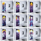 Японская аниме наклейка на дверь, самоклеящаяся наклейка на дверь, наклейка s, рассекающий демонов юютсу кайсен, качество домашнего декора для детской комнаты