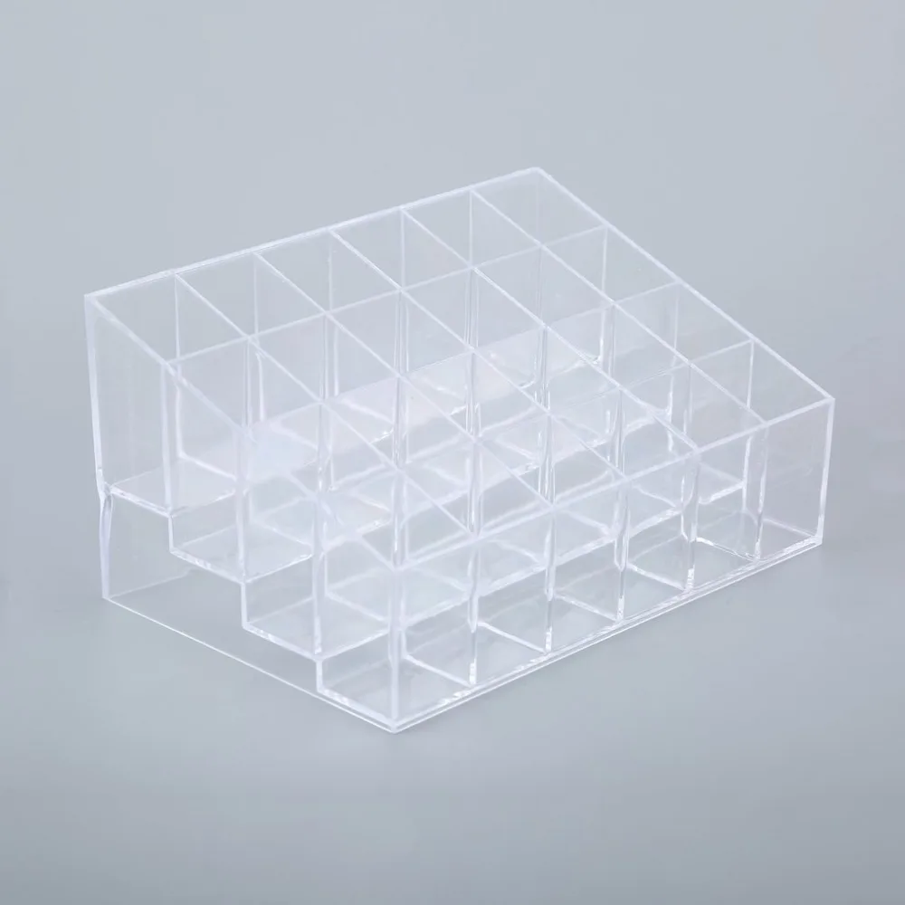 AOTU 24/36/40 Slots Acrylic Makeup Organizer Cosmetic Tools lipstick Stand Case Jewelry Holder Display Box Brushe Storage | Дом и сад