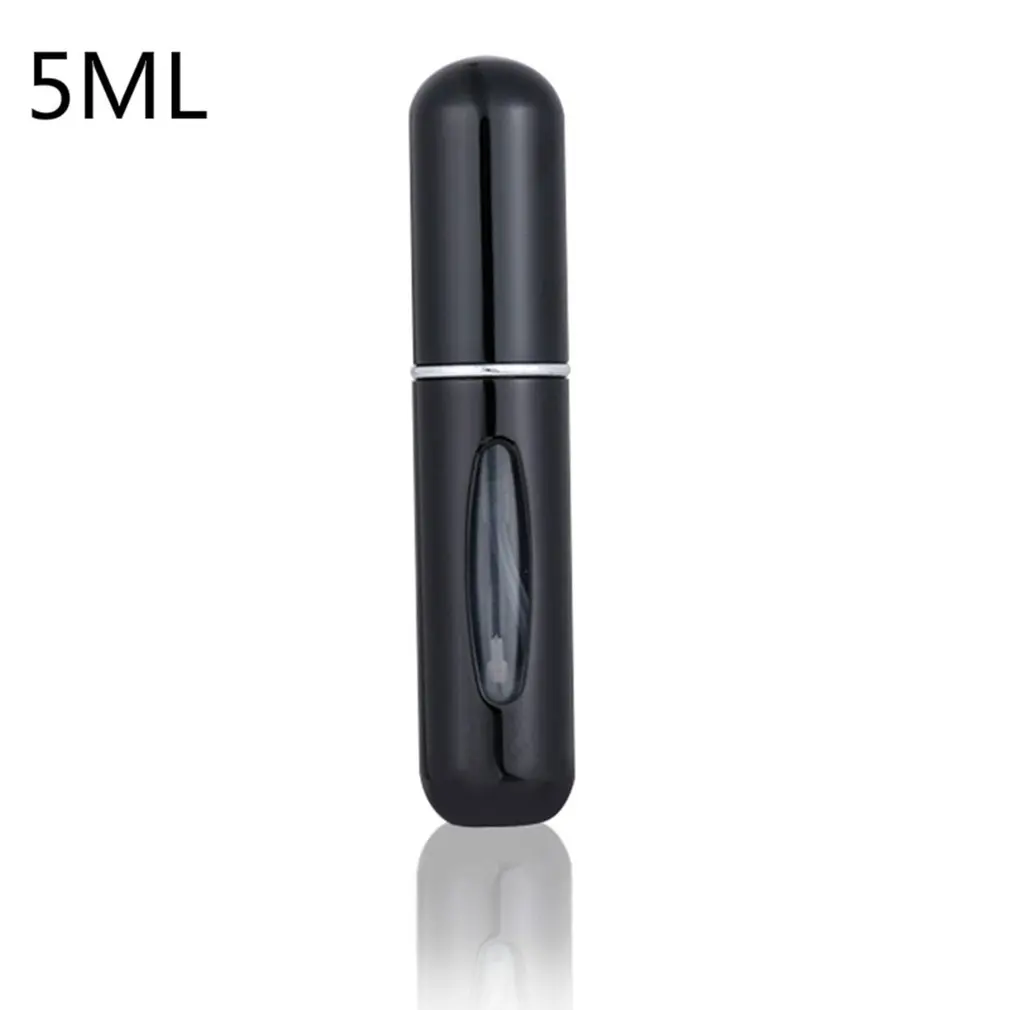Refillable Mini Perfume Bottle Portable Aluminum Atomizer Refill Perfume Spray Bottle Cosmetic Container For Travel