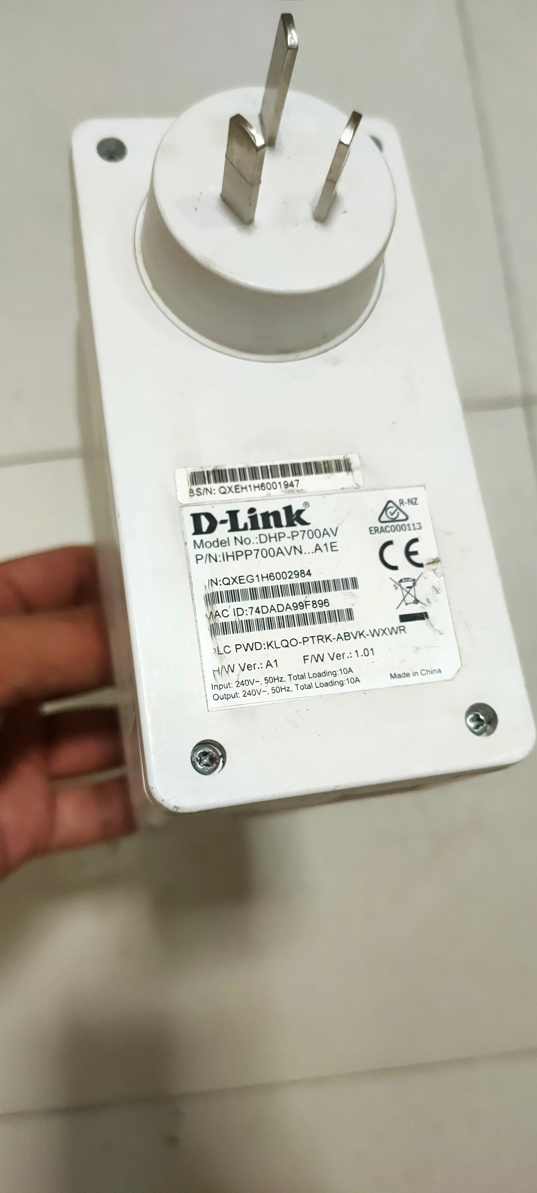 Адаптер для штепсельной вилки до 2000 Мбит/с|Сетевые адаптеры c передачей данных по