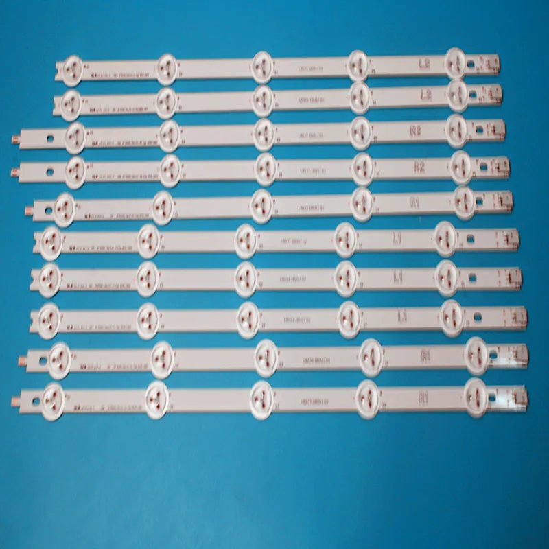 

New Kit 10 PCS R1 L1 R2 L2 LED strip perfect Replacement for LC420DUE 42LN5400 6916L-1385A 6916L-1386A 6916L-1387A 6916L-1388A
