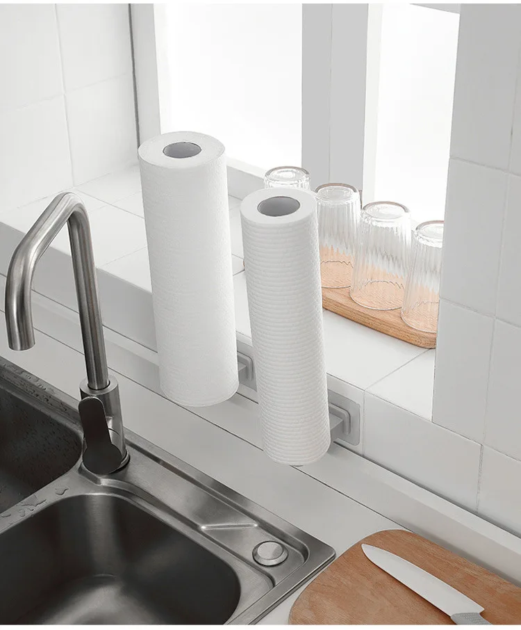 Кухонный держатель для бумажных полотенец ZK50 настенный рулонной бумаги хранения