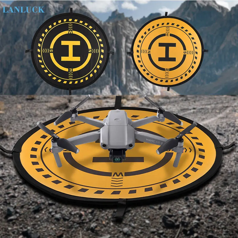 70 см посадочная площадка с светодиодный светильник складной парковка фартук для