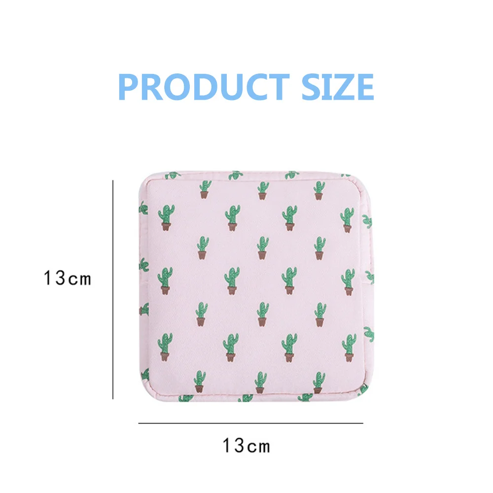 

Women Small Cosmetic Bags Travel Mini Sanitary Napkins Make Up Coin Money Card Lipstick Storage Pouch Purse Bags