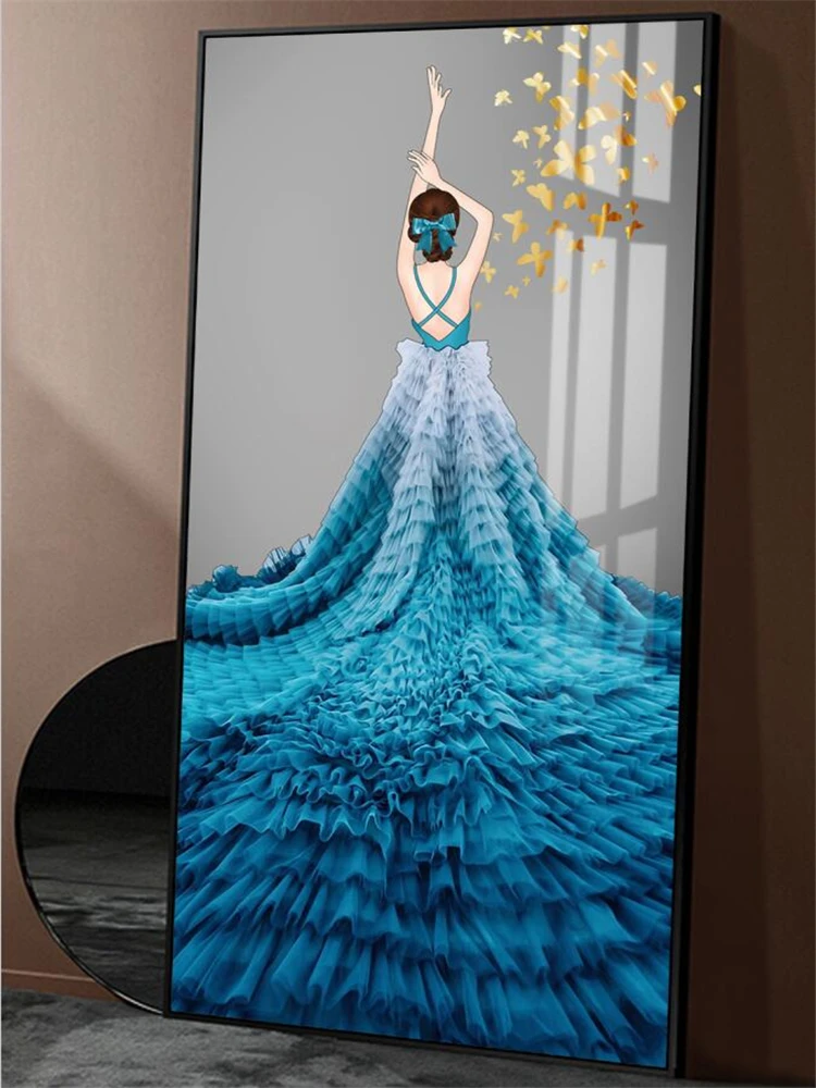 

Постмодерн светильник шный эстетический задний вид оранжевый фон подвесная живопись абстрактный герой бабочка крыльцо декоративный