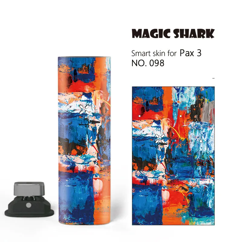 Волшебная Акула леопардовая живопись сексуальная женщина полная пленка для Pax 3