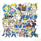 29 шт.лот Fallout Game комикс часть 1, милые Мультяшные наклейки из ПВХ для чемоданов, скейтбордов, чемоданов, чемоданов, ноутбуков, водонепроницаемые наклейки