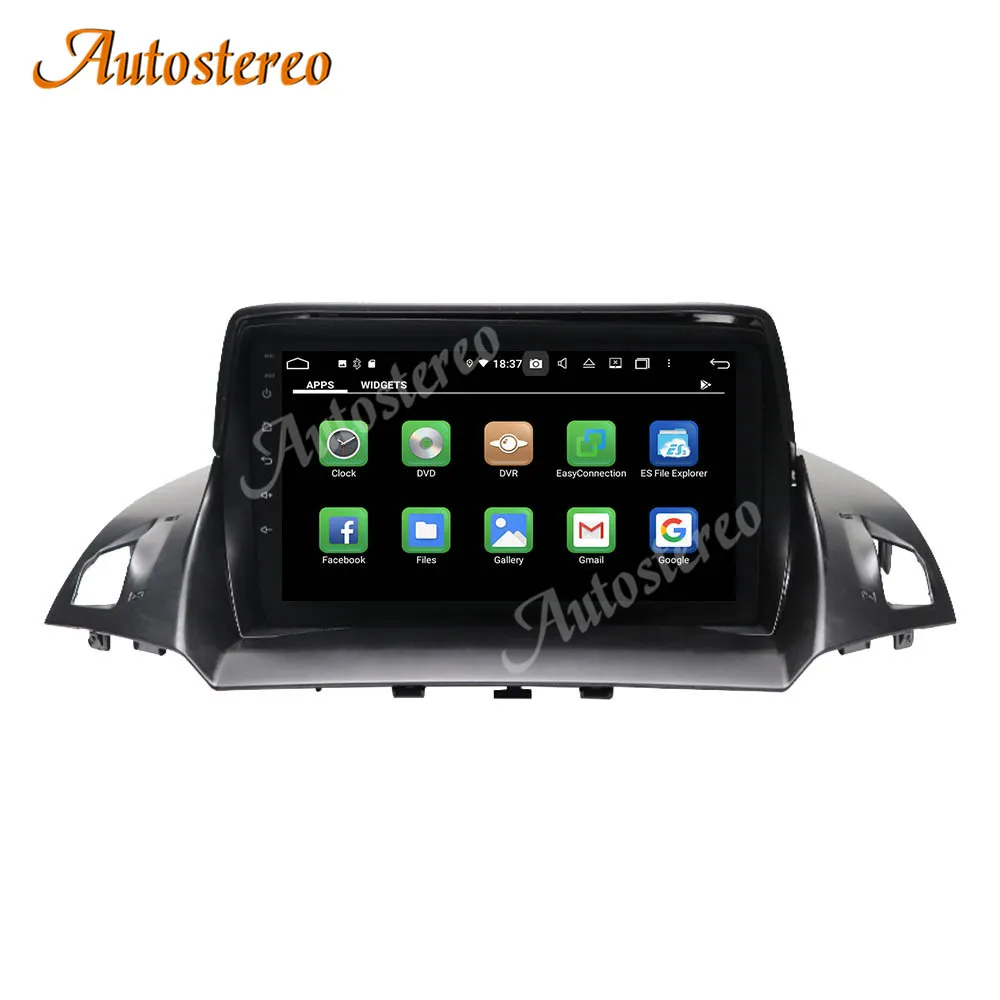 Preise Android 10,0 Carplay 4 + 128GB Für Ford Kuga 2013-2018 Auto GPS Navigation Auto Radio Multimedia Player Band Recorder Kopf Einheit IPS
