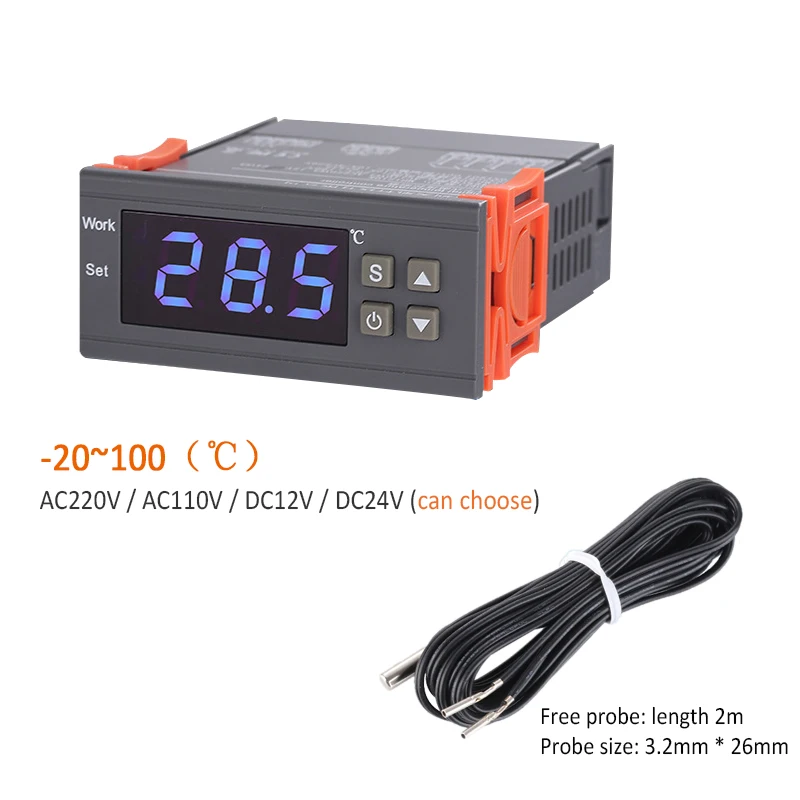 Интеллектуальный светодиодный термостат с цифровым регулятором температуры