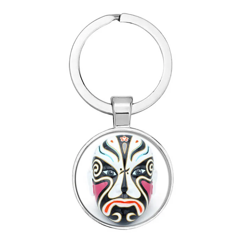 2020 Мода Национальный Ветер брелок Китайский Пекинская опера элемент маска