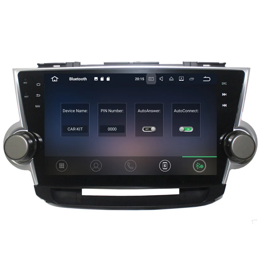 Автомобильный навигатор YESSUN GPS для Toyota Highlander 2011 ~ 2014 Android HD сенсорный экран Аудио