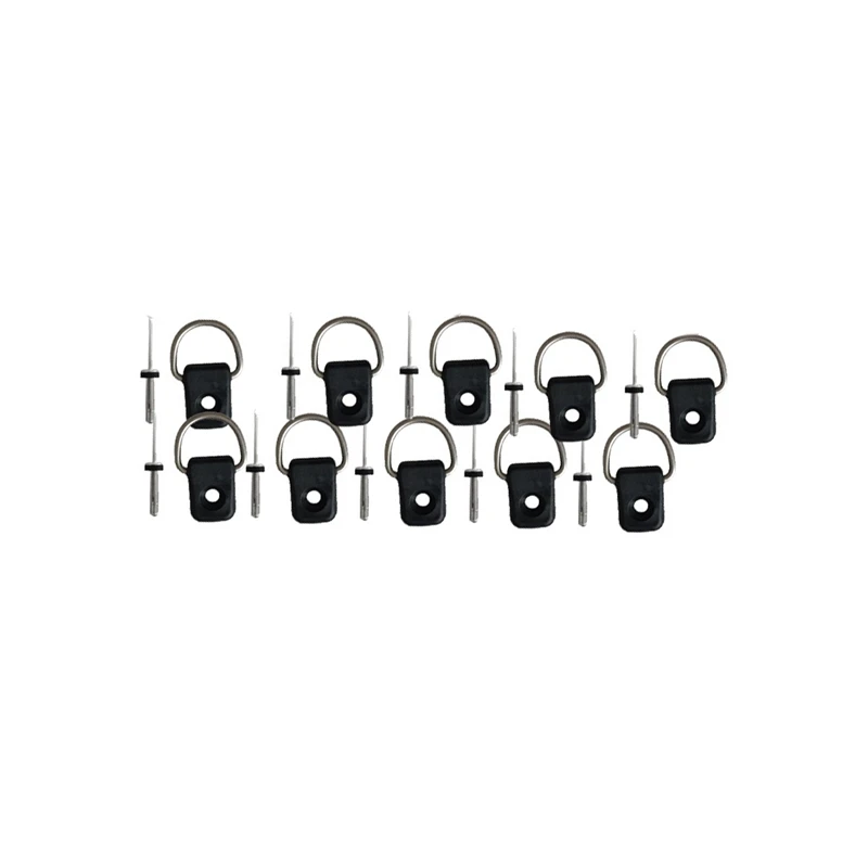 

52PCS/Set Deck Rigging Kit Accessory for Kayaks Canoes Boating Equipment Tool