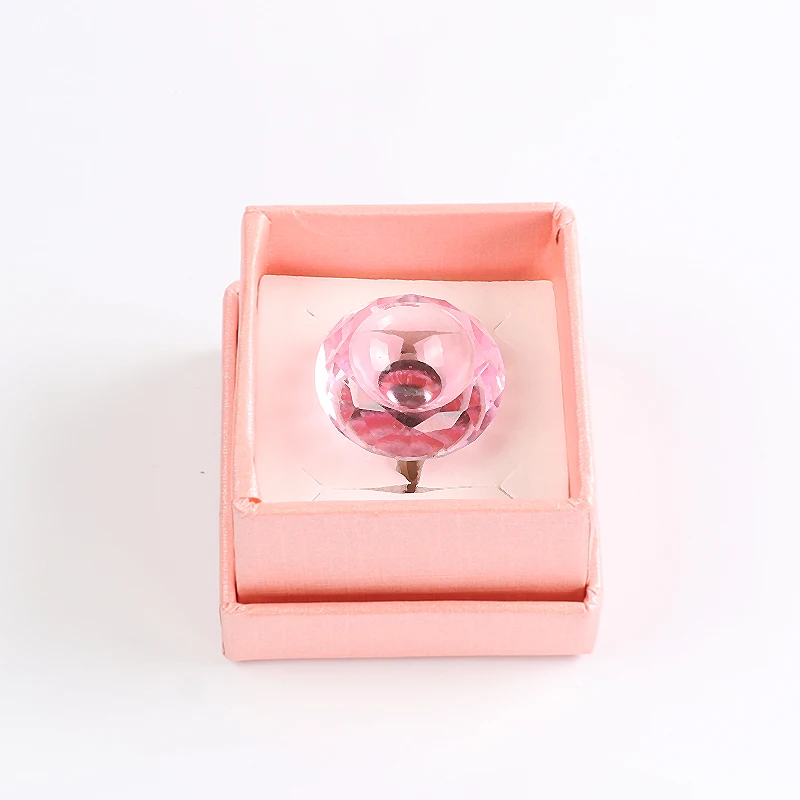 Pink Профессиональные чернила татуировки кольцевые чашки/колпачки кристалл для перманентного макияжа шапка с кольцами пигменты Косметика микроблейдинг бровей поставка - Цвет: Pink