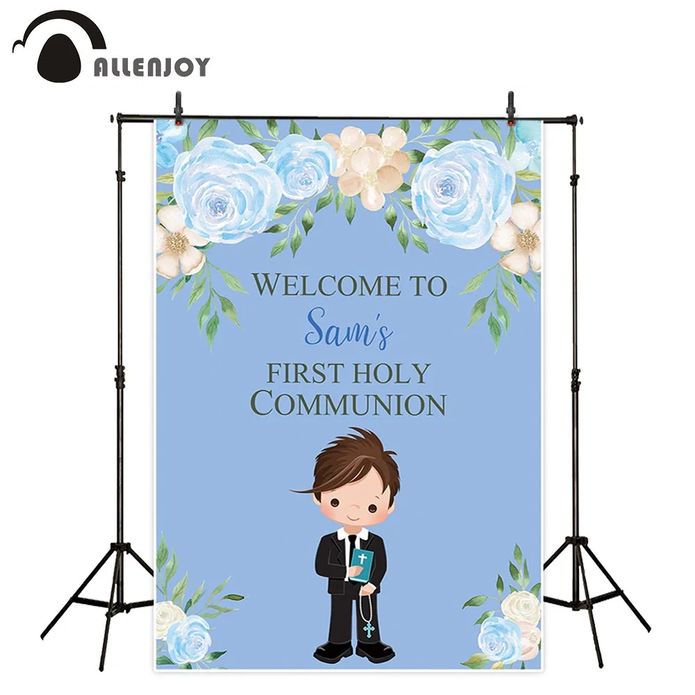 Allenjoy фон для фотосъемки Розовая Принцесса весенний цветок Святое Причастие