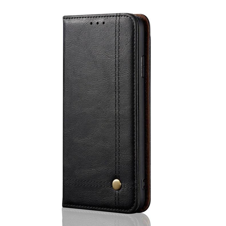 Винтажный кожаный чехол-книжка для XiaoMi RedMI Note 8 T/8 Pro, Роскошный кошелек с отделением для карт и подставкой, Магнитный чехол-книжка, повседневный чехол, Fundas