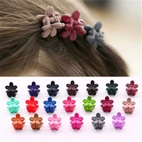 mixed shape mini small hairpin resin hair clips findings mixed color flower 15mm x 12mm 20 pcspack